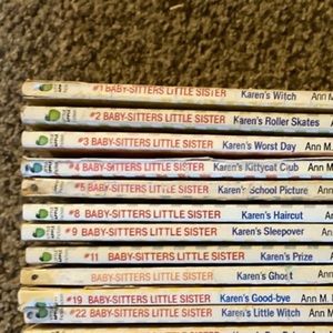 11 babysitters club Little Sister books!